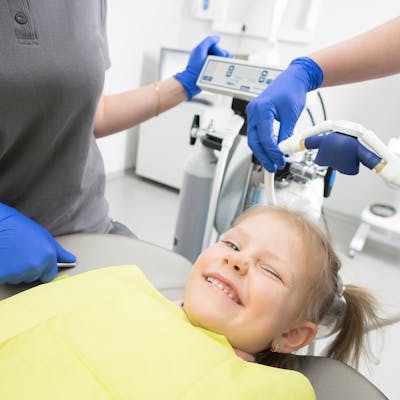 children's dentist exam and teeth cleaning for children in Wilmington NC